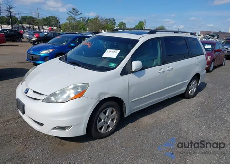 2008 Toyota Sienna Xle from USA, damaged, VIN 5TDZK22C88S117242